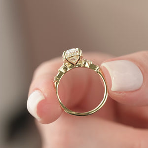 The Naomi - Engagement Ring Made in Yellow Gold