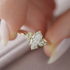 The Scarlett - Engagement Ring Made in Yellow Gold