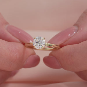 The Eleanor - Engagement Ring Made in Yellow Gold