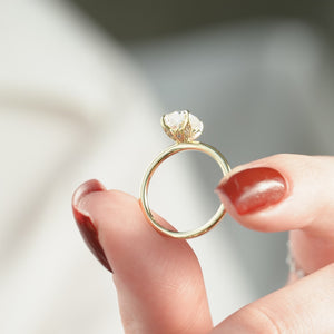 The Lily - Engagement Ring Made in Yellow Gold