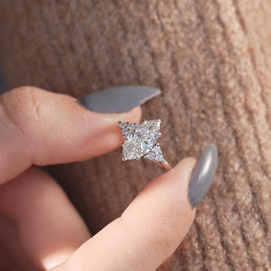 The Scarlett - Engagement Ring Made in White Gold