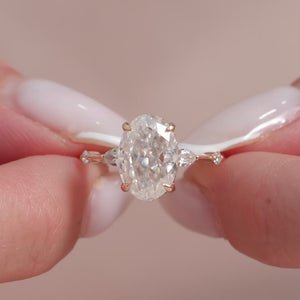 The Naomi - Engagement Ring Made in Rose Gold