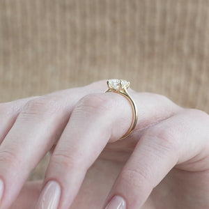 The Lexie - Engagement Ring Made in Yellow Gold