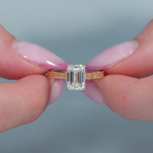 The Elizabeth - Engagement Ring Made in Yellow Gold