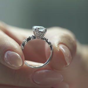 The Penelope - Engagement Ring Made in White Gold