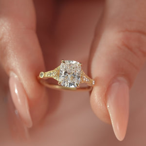 The Stephanie - Engagement Ring Made in Yellow Gold