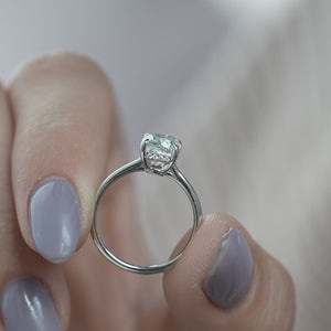 The Maia - Engagement Ring Made in White Gold