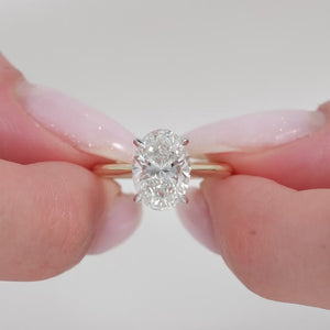 The Katelyn - Engagement Ring Made in Yellow Gold