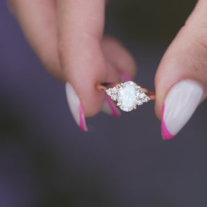 The Scarlett - Engagement Ring Made in Rose Gold