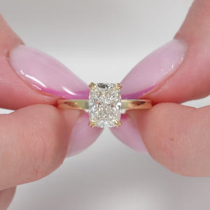 The Eleanor - Engagement Ring Made in Yellow Gold