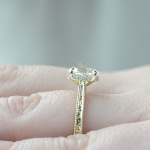 The Elizabeth - Engagement Ring Made in Yellow Gold
