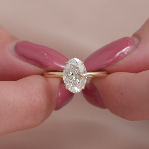 The Alison - Engagement Ring Made in Yellow Gold
