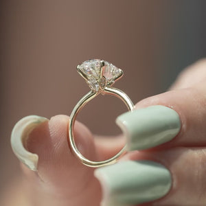 The Luna - Engagement Ring Made in Yellow Gold