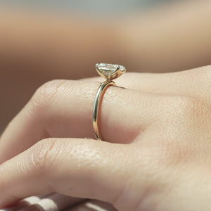 The Alison - Engagement Ring Made in Yellow Gold