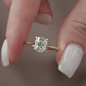 The Lexie - Engagement Ring Made in Yellow Gold