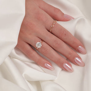 The Twig - Engagement Ring Made in Rose Gold