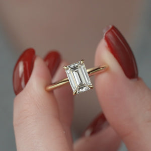 The Katelyn - Engagement Ring Made in Yellow Gold