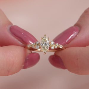 The Emma - Engagement Ring Made in Yellow Gold