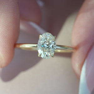 The Alison - Engagement Ring Made in Yellow Gold