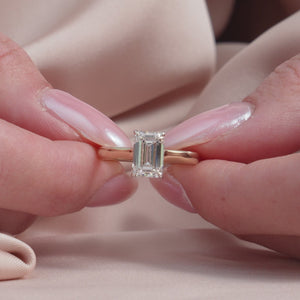 The Natalie - Engagement Ring Made in Yellow Gold