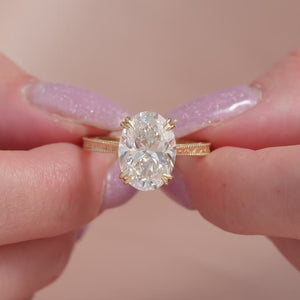 The Elizabeth - Engagement Ring Made in Yellow Gold