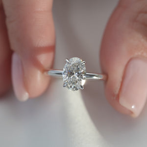 The Alison - Engagement Ring Made in White Gold