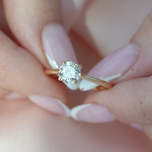 The Lexie - Engagement Ring Made in Yellow Gold