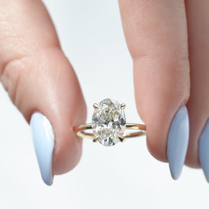 The Ashley - Engagement Ring Made in Yellow Gold