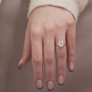 The Scarlett - Engagement Ring Made in Yellow Gold