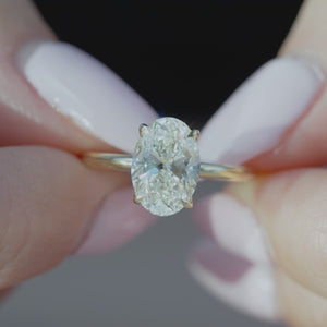 The Alison - Engagement Ring Made in Yellow Gold
