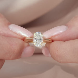 The Natalie - Engagement Ring Made in Yellow Gold