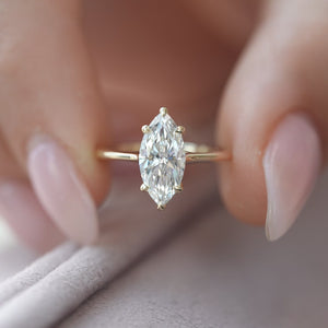 The Lexie - Engagement Ring Made in Yellow Gold
