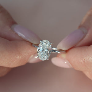 The Sarah - Engagement Ring Made in Platinum