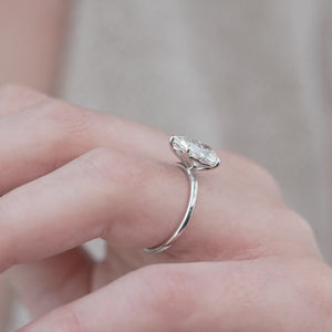 The Alison - Engagement Ring Made in White Gold