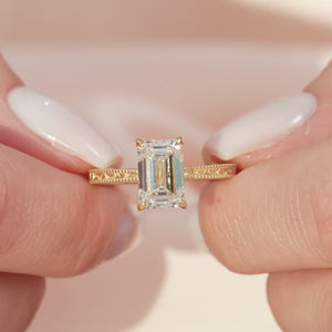 The Elizabeth - Engagement Ring Made in Yellow Gold
