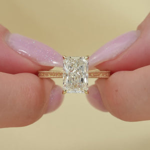 The Elizabeth - Engagement Ring Made in Yellow Gold