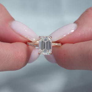 The Stacey - Engagement Ring Made in Rose Gold