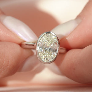 The Charlotte - Engagement Ring Made in White Gold