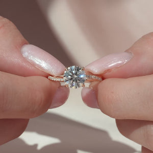 The Stacey - Engagement Ring Made in Rose Gold
