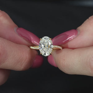 The Stacey - Engagement Ring Made in Yellow Gold