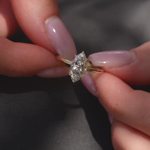The Alison - Engagement Ring Made in Yellow Gold