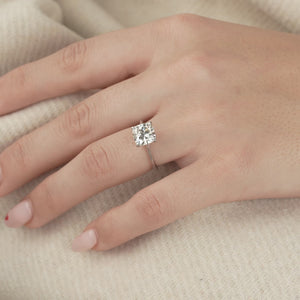 The Madison - Engagement Ring Made in White Gold