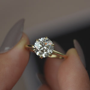 The Nelly - Engagement Ring Made in Yellow Gold