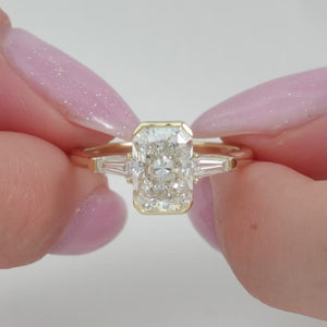 The Parker - Engagement Ring Made in Yellow Gold