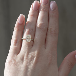 The Mandy - Engagement Ring Made in Yellow Gold
