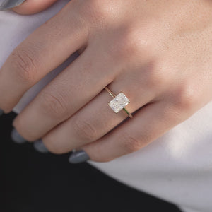 The Lexie - Engagement Ring Made in Yellow Gold
