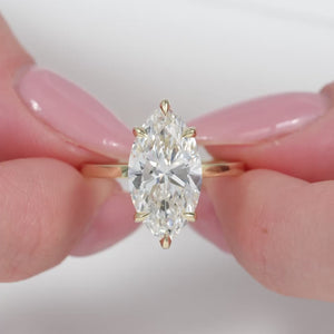 The Eleanor - Engagement Ring Made in Yellow Gold