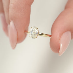 The Alex - Engagement Ring Made in Yellow Gold